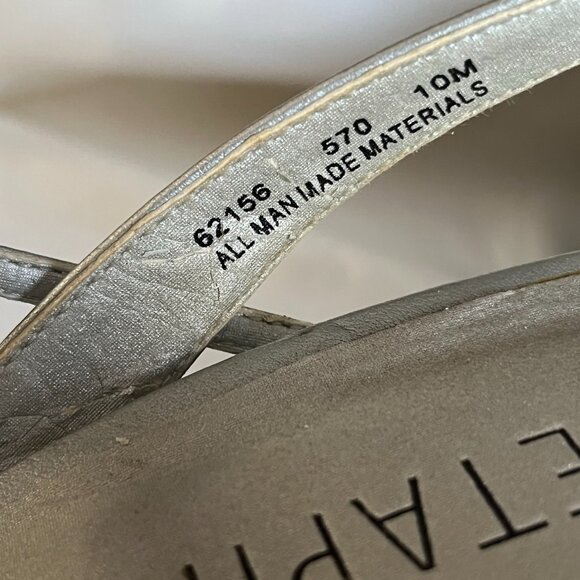 Beautiful silver Metaphor sandals - 10M - Verna - Picture 7 of 9